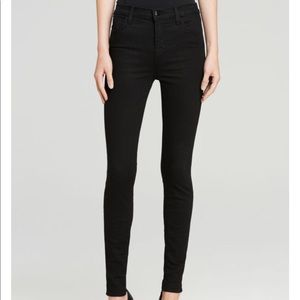J Brand High Rose Skinny I’m Seriously Black